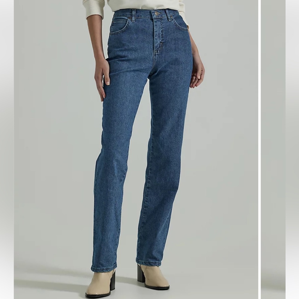 TALL Easy fit dark wash jeans for long legs - 10L